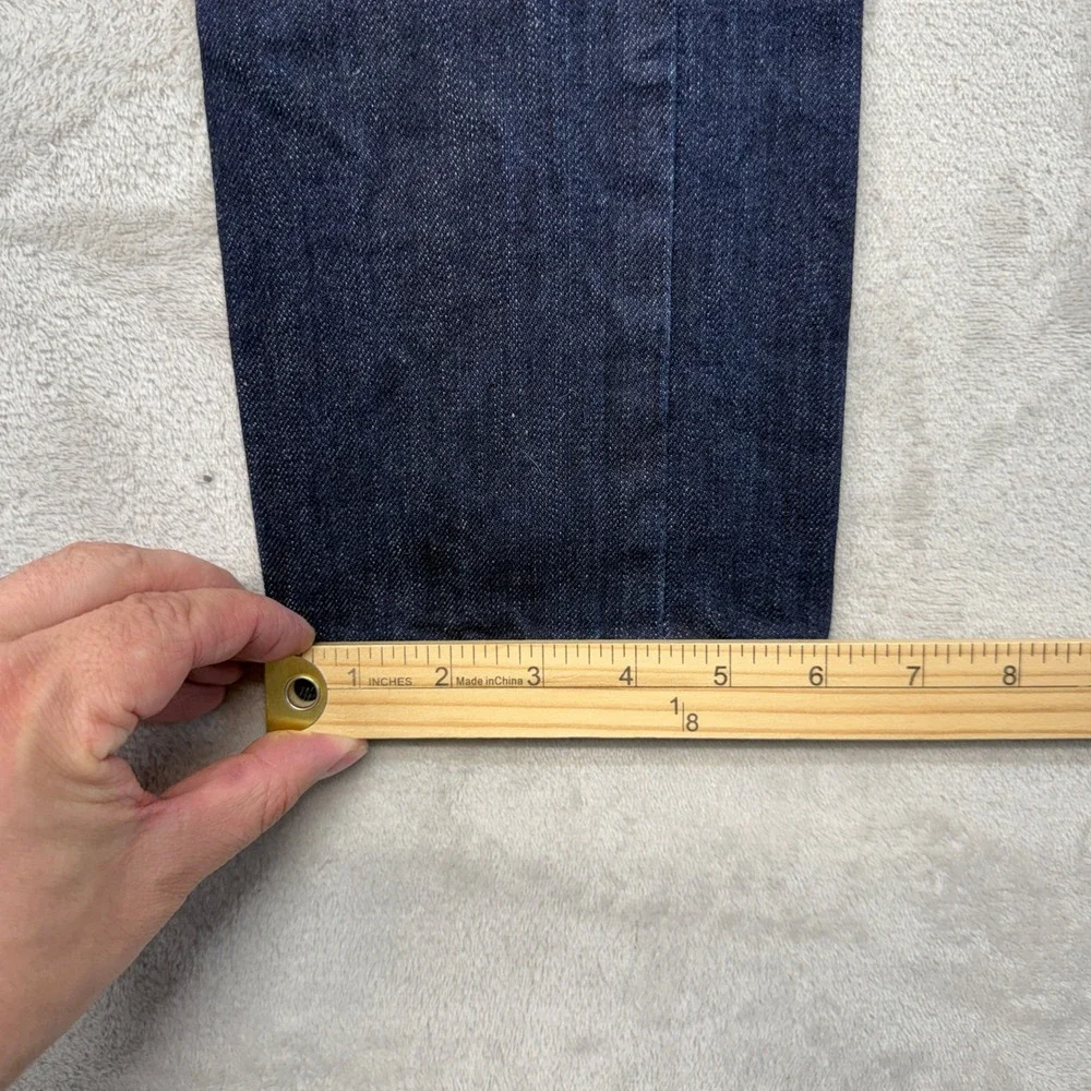 Nudie Jeans Mens 26x30 Blue Thin Finn‎ Dry Flat Selvage Indigo Wash Slim Preppy